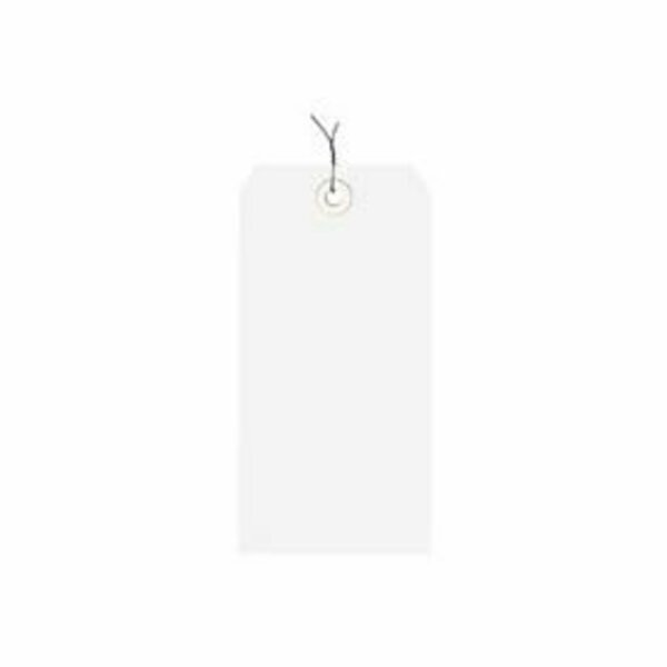 Box Packaging Global Industrial Shipping Tag Pre Wired#2, 3-1/4inL x 1-5/8inW, White, 1000/Pack G11023G